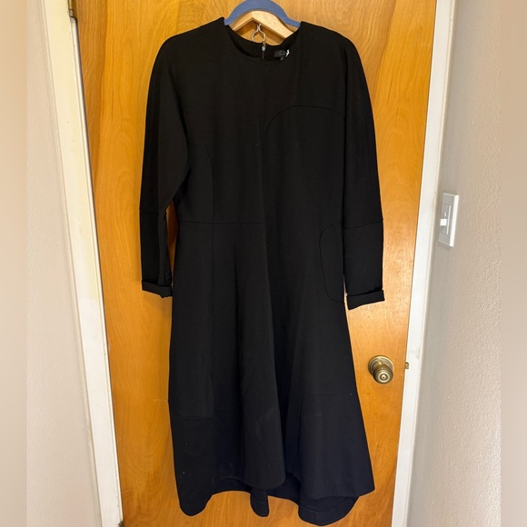 COS Black Long Sleeve Dress - Picture 3 of 4